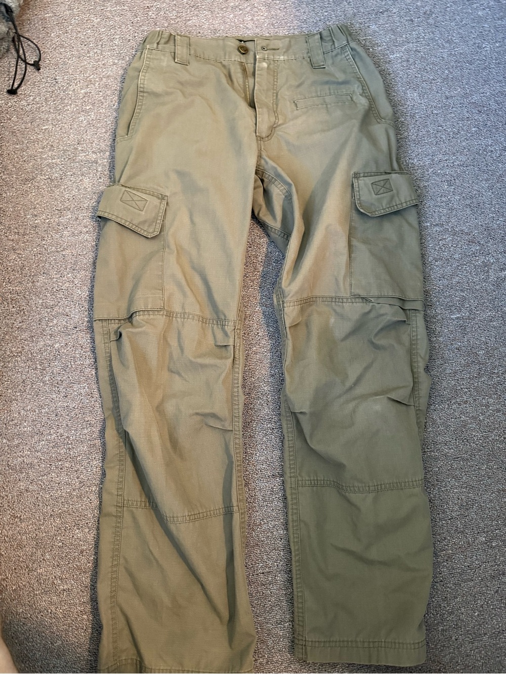 Men's Olive Cargo Pants – Durable Utility Style